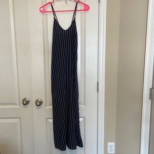 Women’s Old Navy Small Navy Stripe Maxi Dress